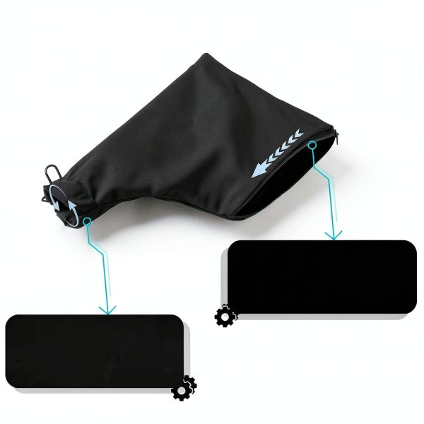 Miter Saw Dust Collection Bag HMETTADC Nylon-1