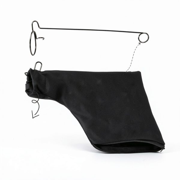 Miter Saw Dust Collection Bag HMETTADC Nylon-3