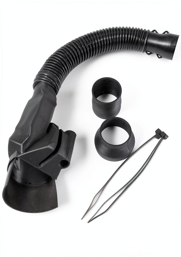 JZ Wood Shop Miter Saw Dust Collection Accessory Black-1