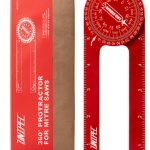 UNIPEC Miter Saw Protractor Aluminum Red UP-MT-100-0