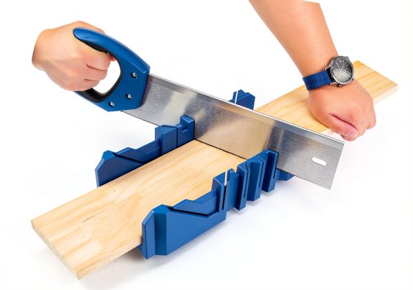 Olympia Tools Miter Box Set Adjustable Angles Steel Saw-5