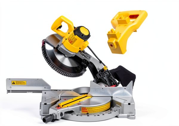 Clamshell Handle FBULWSEC Miter Saw ABS Tool-5