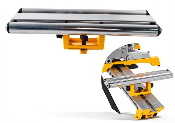 Jufengyan Miter Saw Stand Accessory Adjustable Height Roller-0
