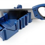 Olympia Tools Miter Box Set Adjustable Angles Steel Saw-0