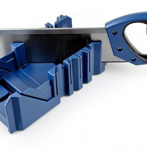 Olympia Tools Miter Box Set Adjustable Angles Steel Saw-0