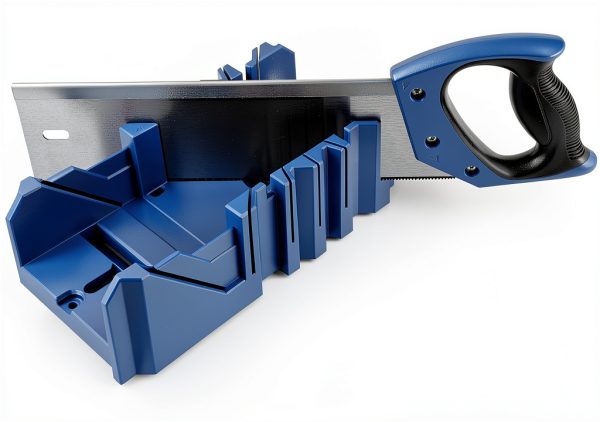 Olympia Tools Miter Box Set Adjustable Angles Steel Saw-0