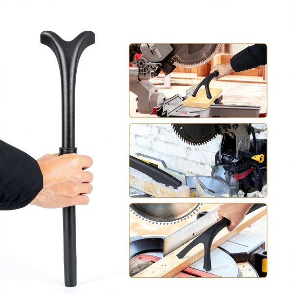 HonL-Fam Woodworking Safety Stick Black Plastic-3
