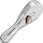 1/4 in Drive Stubby Ratchet by Fortool Polished Alloy Steel 3in-0
