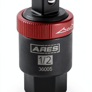 ARES 1/2-Inch Ratcheting Breaker Bar Adapter Black Finish Reversible-0