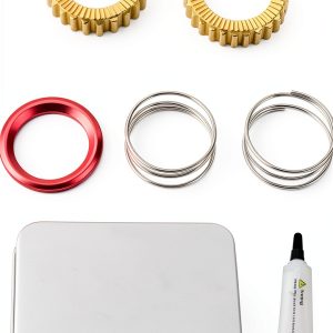Bike Hub Ratchet Kit, 60T Star Ratchet Kit with DT Ratchet System, Metal Aluminum Alloy Ratchet Springs Maintenance Grease Kit for DT Bike Hub-0