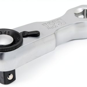 TONE RH2HSS2 Stubby Ratchet Handle (Hold Type) Insertion Square 1/4 inch (6.35 mm)-0