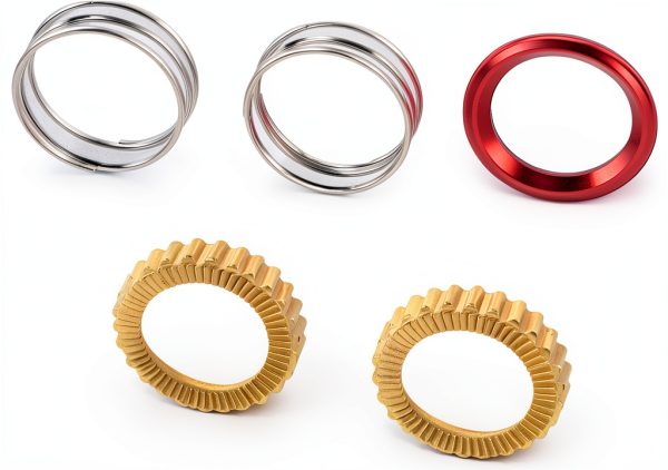 Bike Hub Ratchet Kit, 60T Star Ratchet Kit with DT Ratchet System, Metal Aluminum Alloy Ratchet Springs Maintenance Grease Kit for DT Bike Hub-8